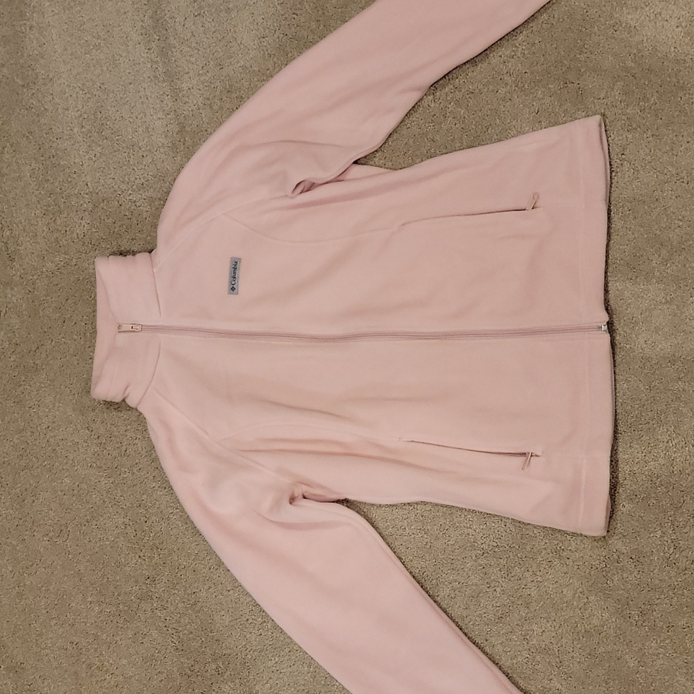Pink Columbia zip up